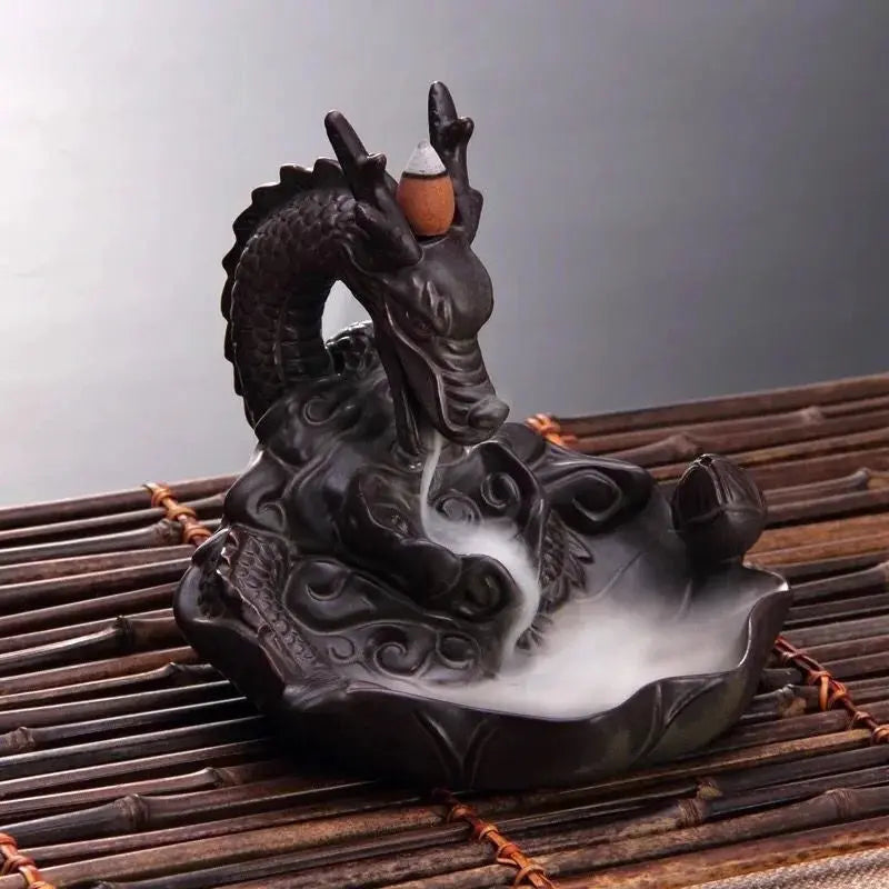 Kuroyashi Dragon Backflow Incense Burner eprolo