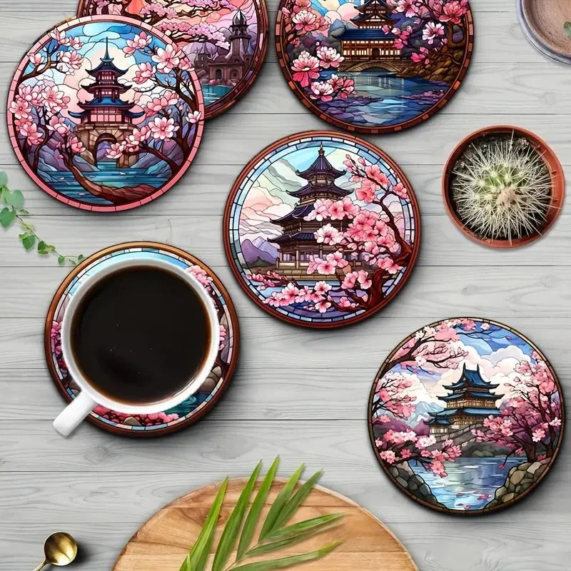 Kuroyashi Cherry Blossom Coaster Set eprolo