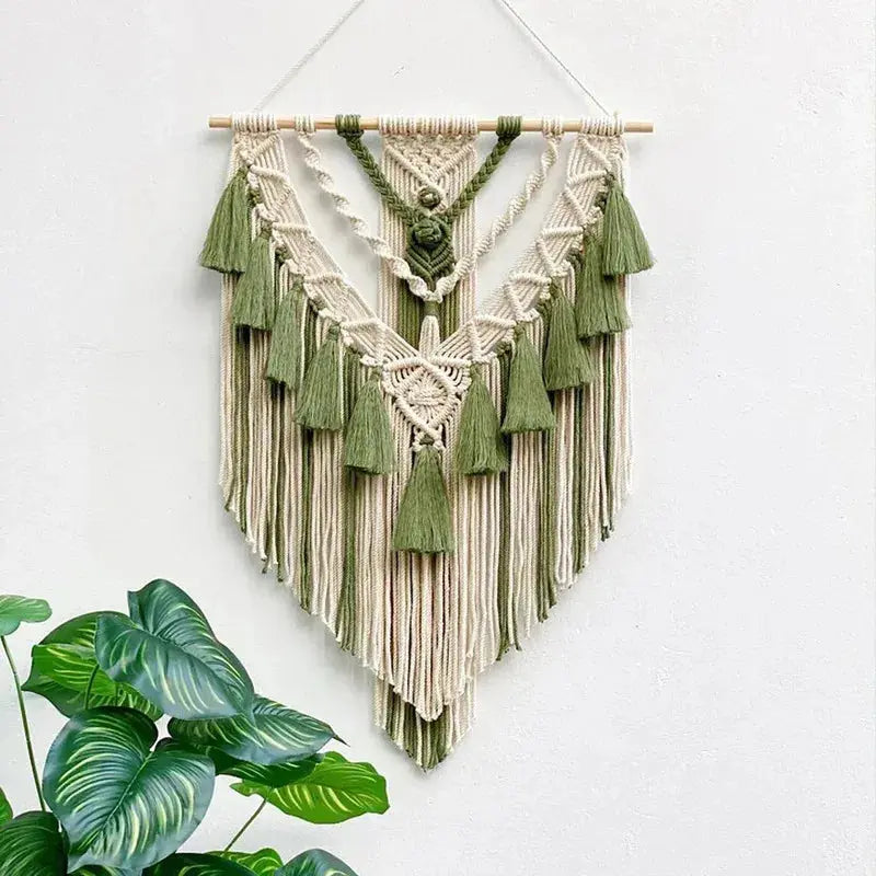 Kuroyashi Geometric Macrame Wall Hanging eprolo