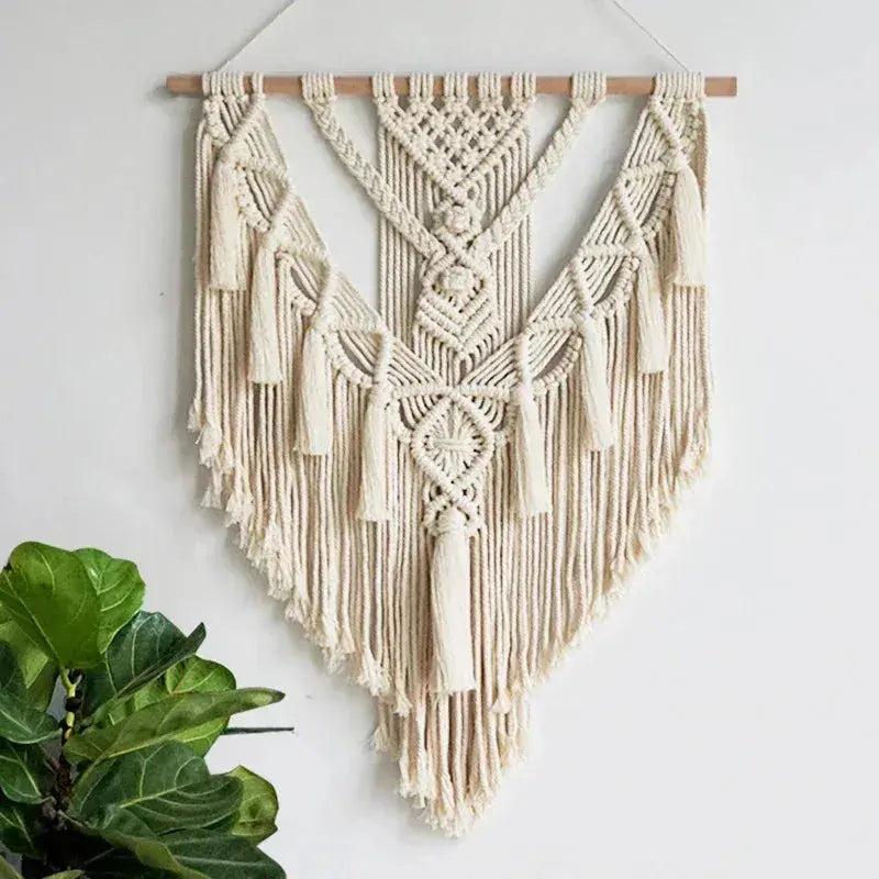 Kuroyashi Geometric Macrame Wall Hanging eprolo