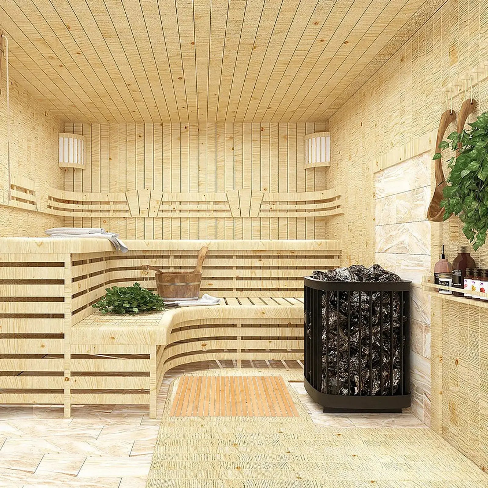 Kuroyashi Bamboo Bath Mat eprolo