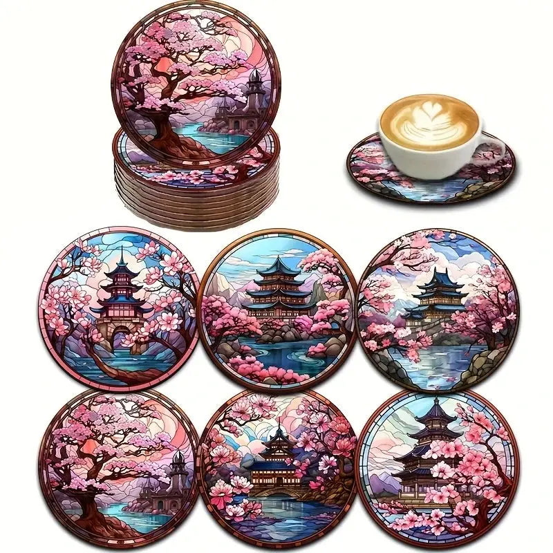 Kuroyashi Cherry Blossom Coaster Set eprolo