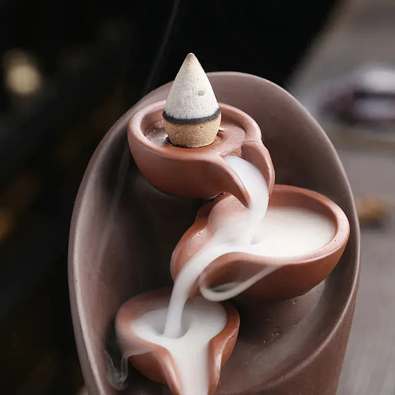 Kuroyashi Spiral Waterfall Incense Burner eprolo