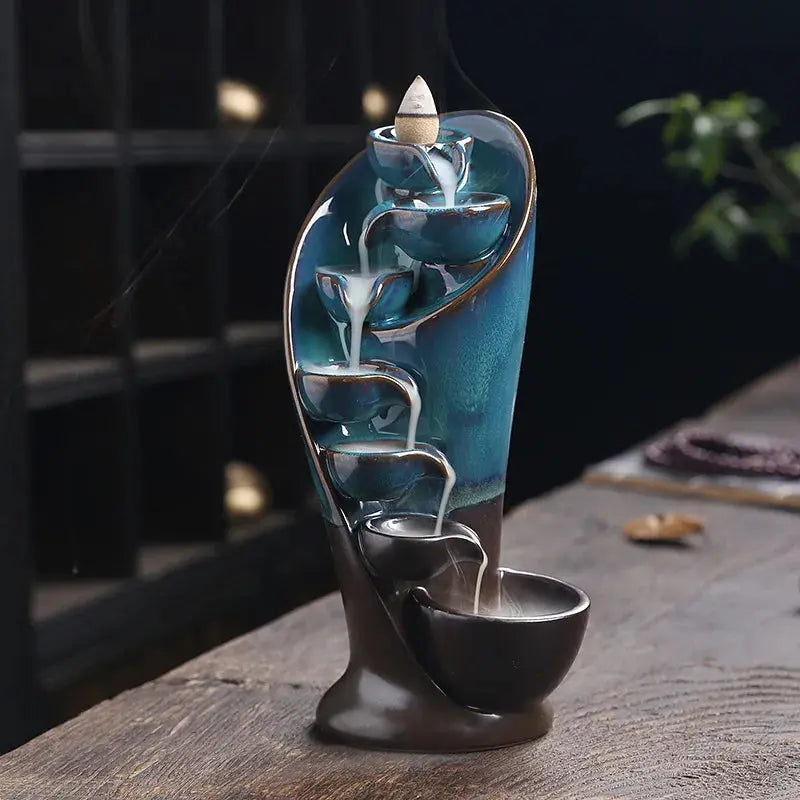 Kuroyashi Spiral Waterfall Incense Burner eprolo