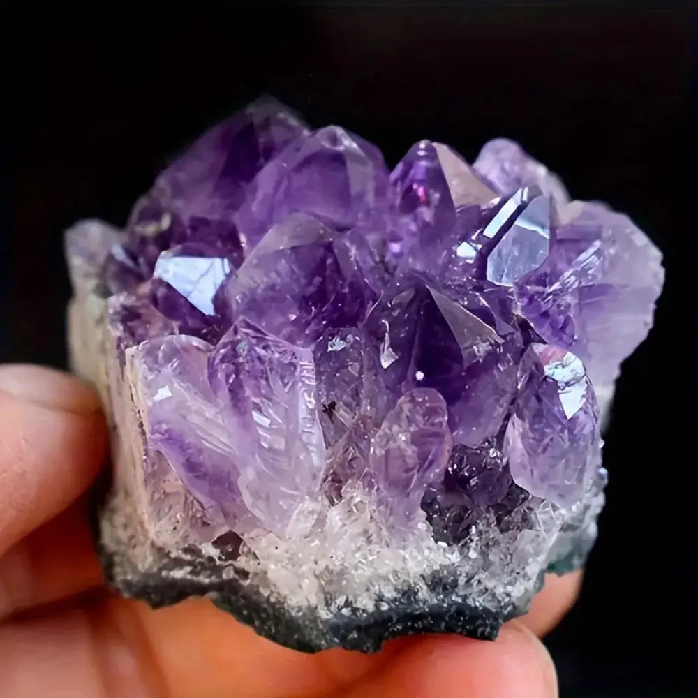 Kuroyashi Amethyst Crystal Cluster eprolo