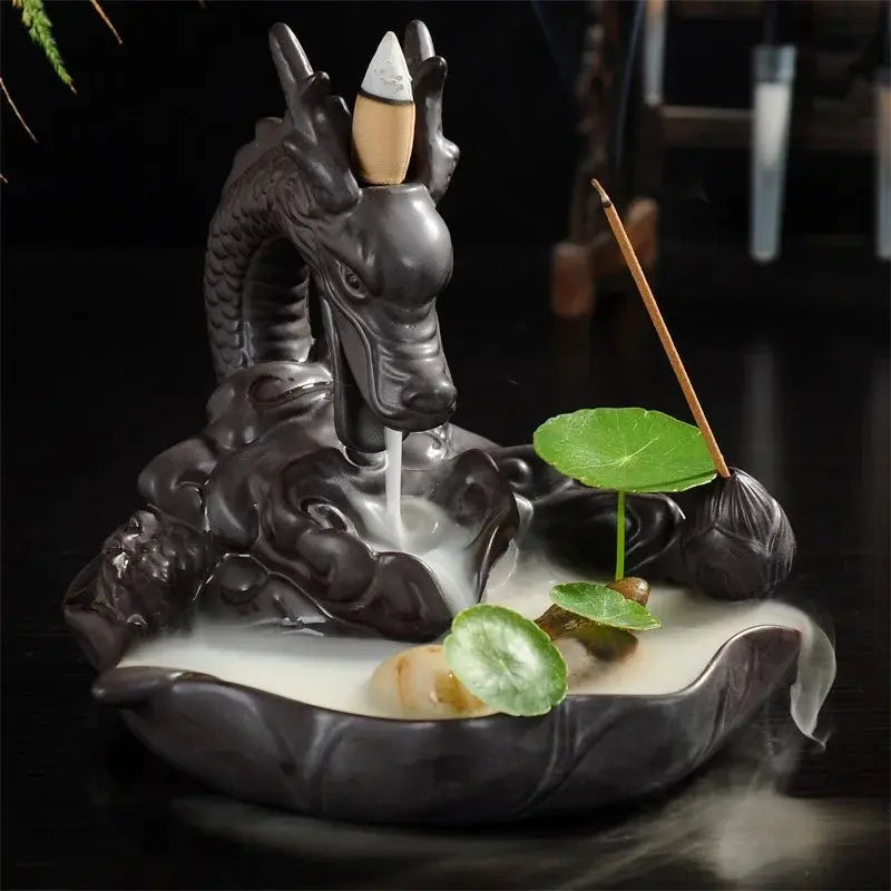 Kuroyashi Dragon Backflow Incense Burner eprolo