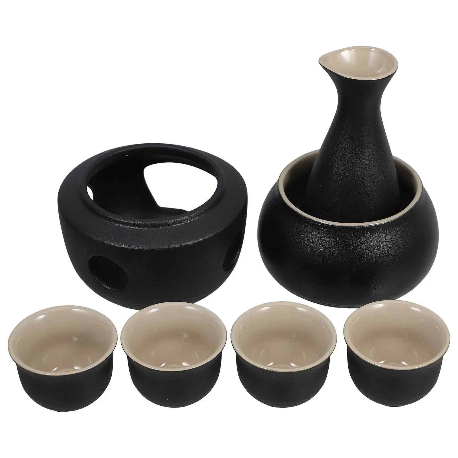 Kuroyashi Ceramic Tea Warming Set eprolo