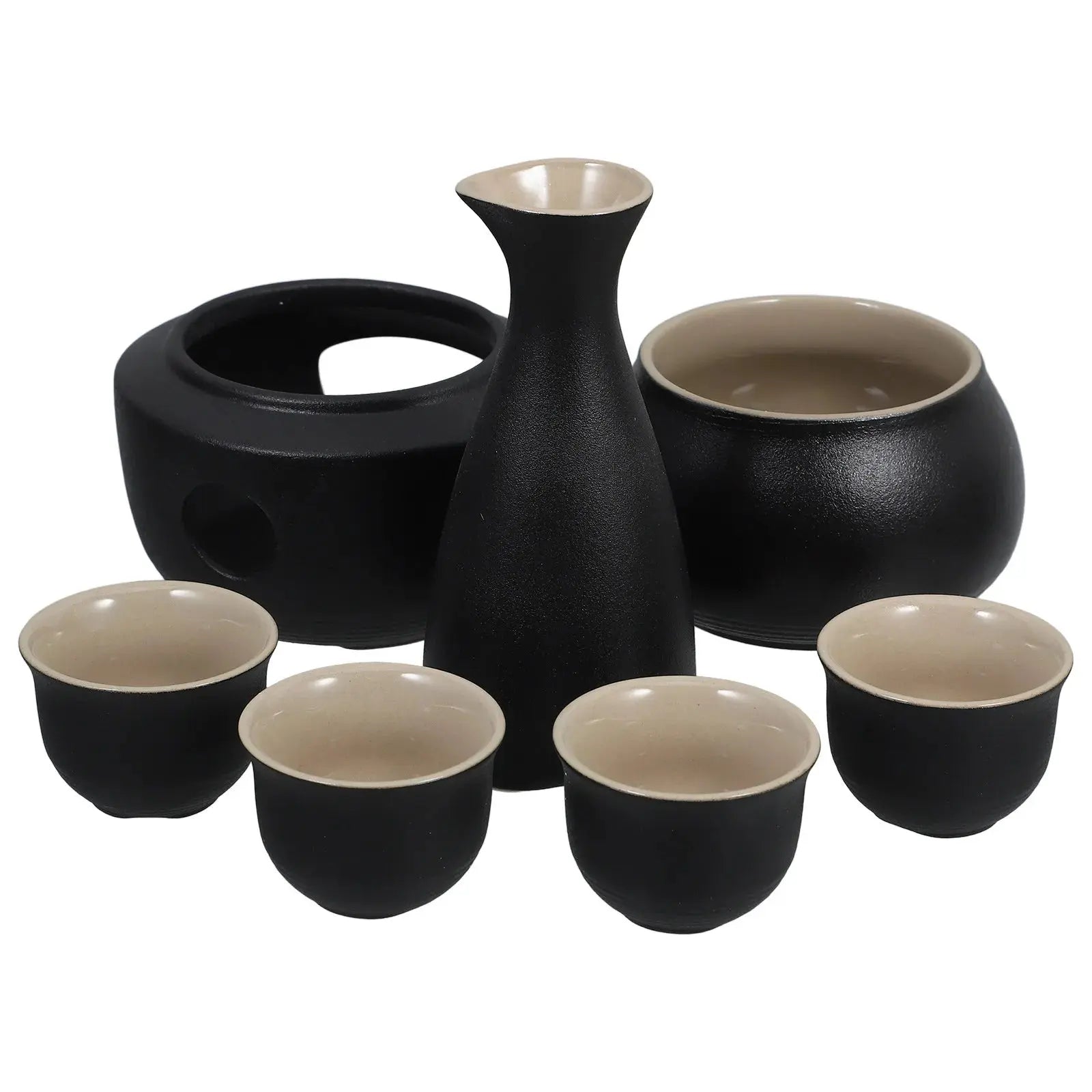 Kuroyashi Ceramic Tea Warming Set eprolo