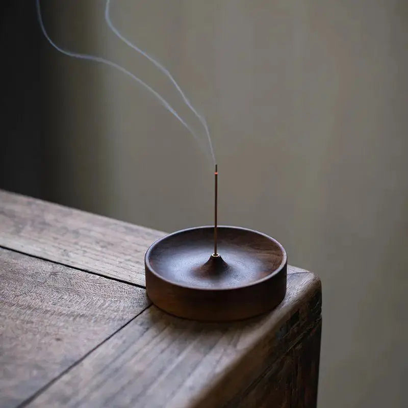Kuroyashi Walnut Incense Tray eprolo