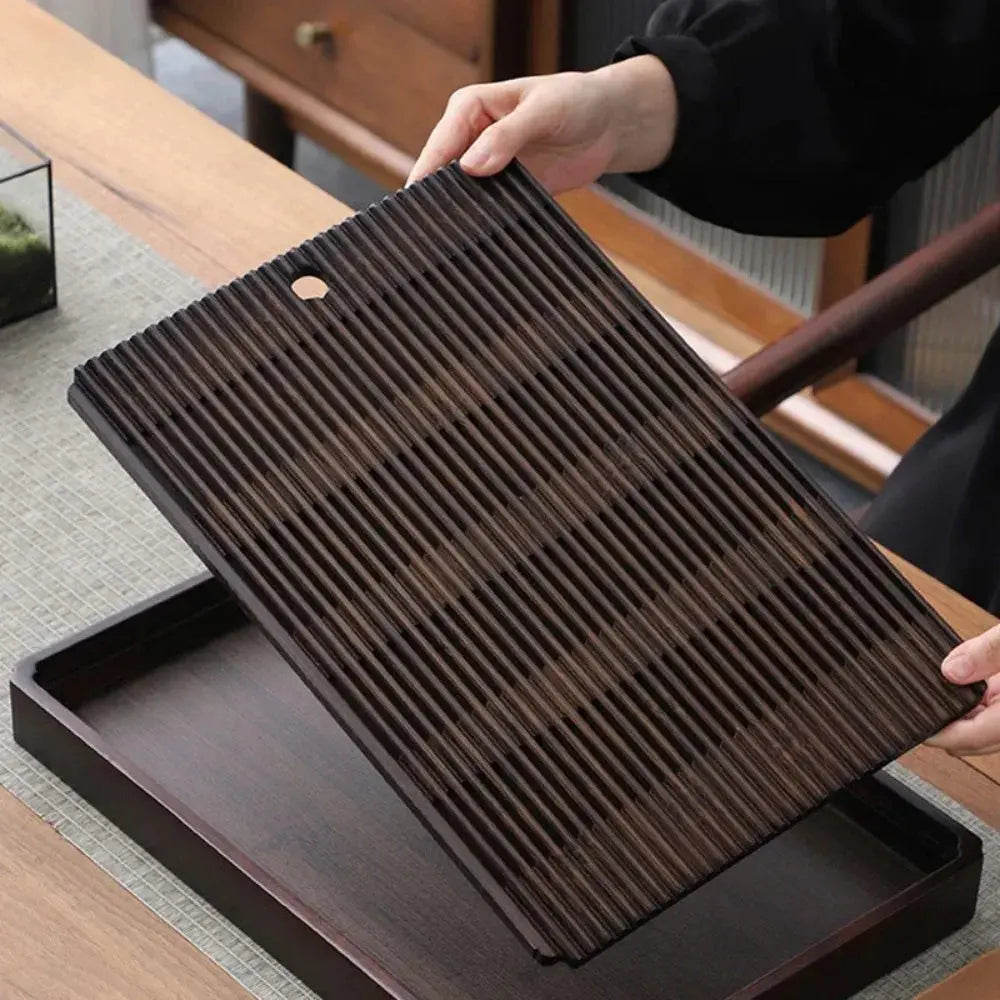 Kuroyashi Natural Bamboo Tea Tray eprolo