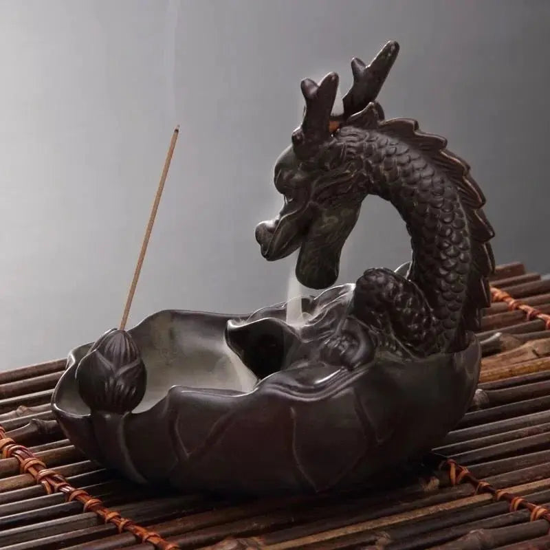 Kuroyashi Dragon Backflow Incense Burner eprolo
