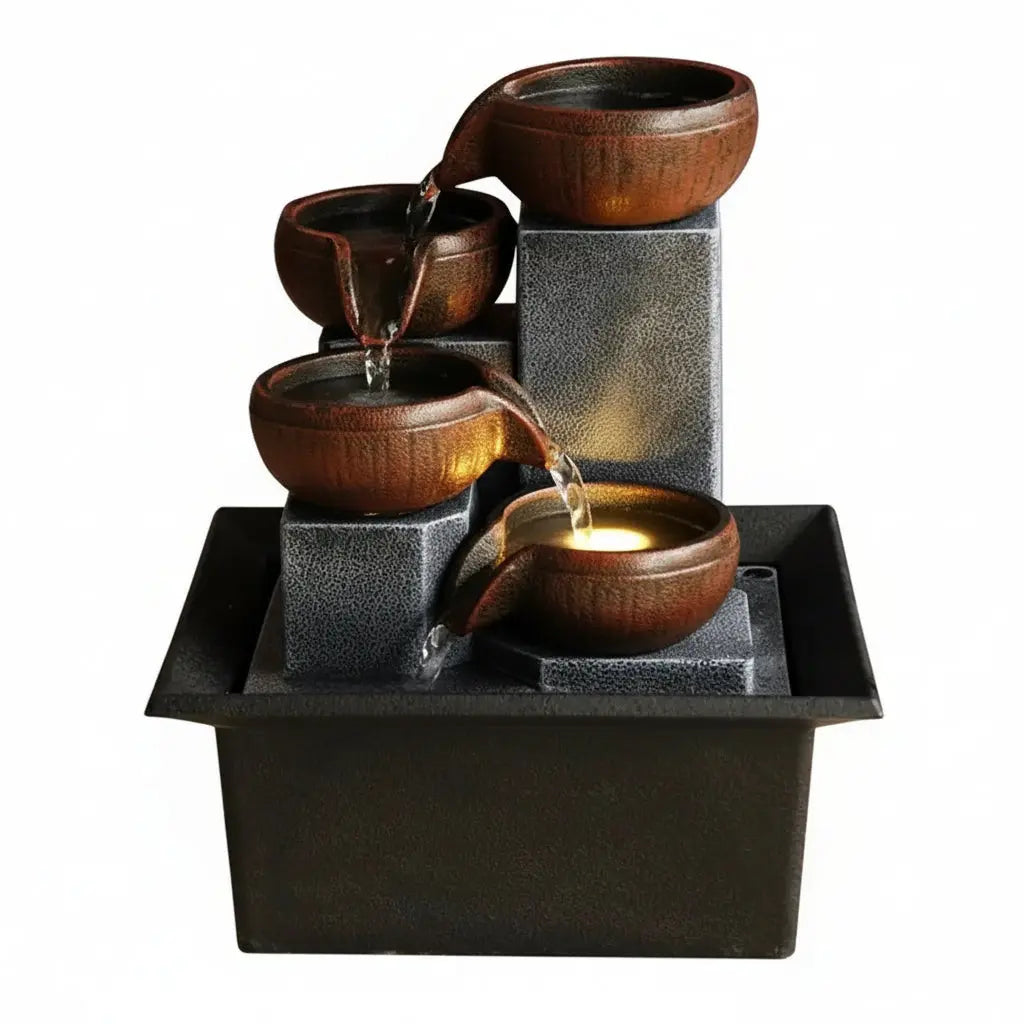 Kuroyashi Flowing Pots Fountain eprolo