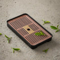 Kuroyashi Compact Wood Tea Tray eprolo
