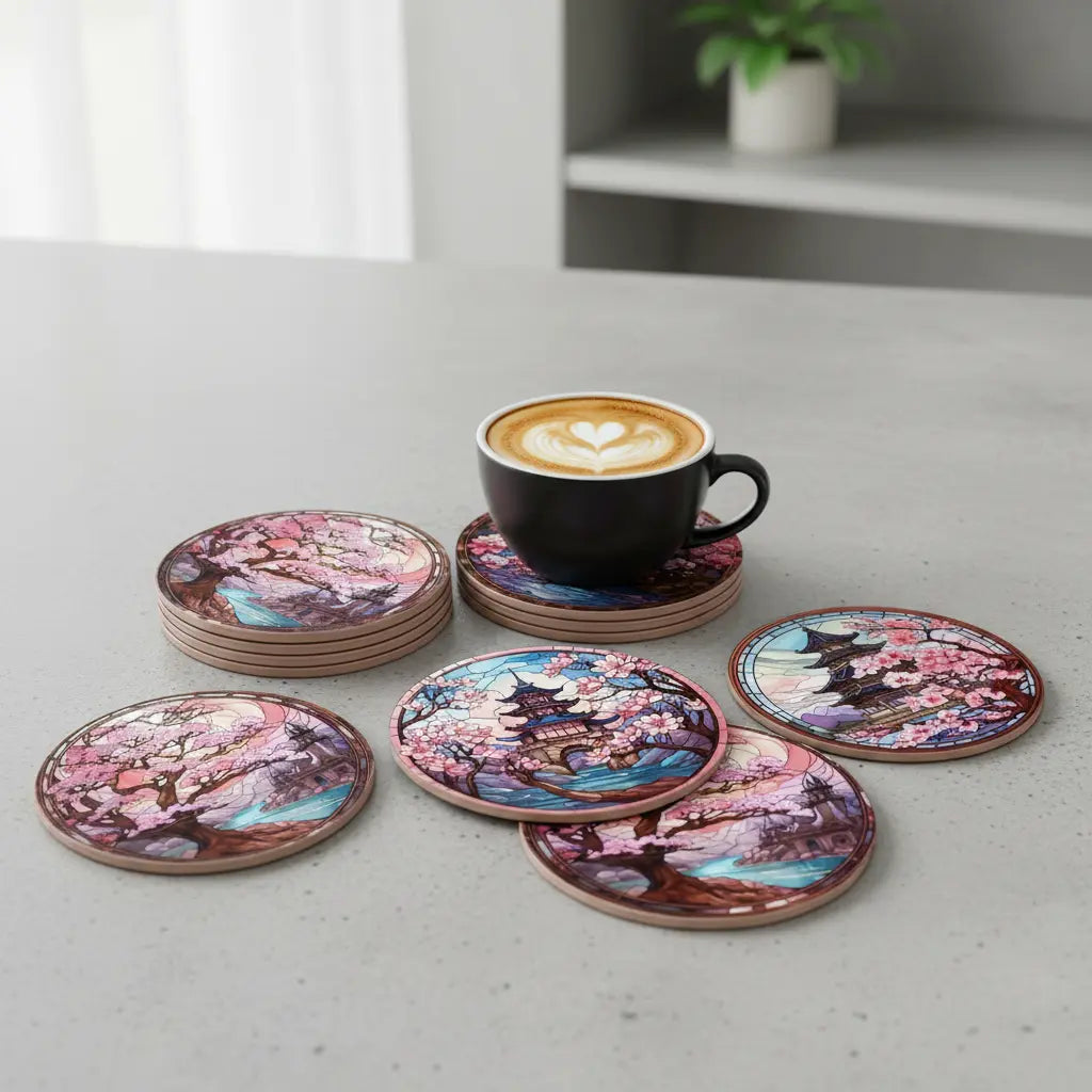 Kuroyashi Cherry Blossom Coaster Set eprolo