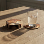 Kuroyashi Wooden Coaster Set (6 Pack) eprolo